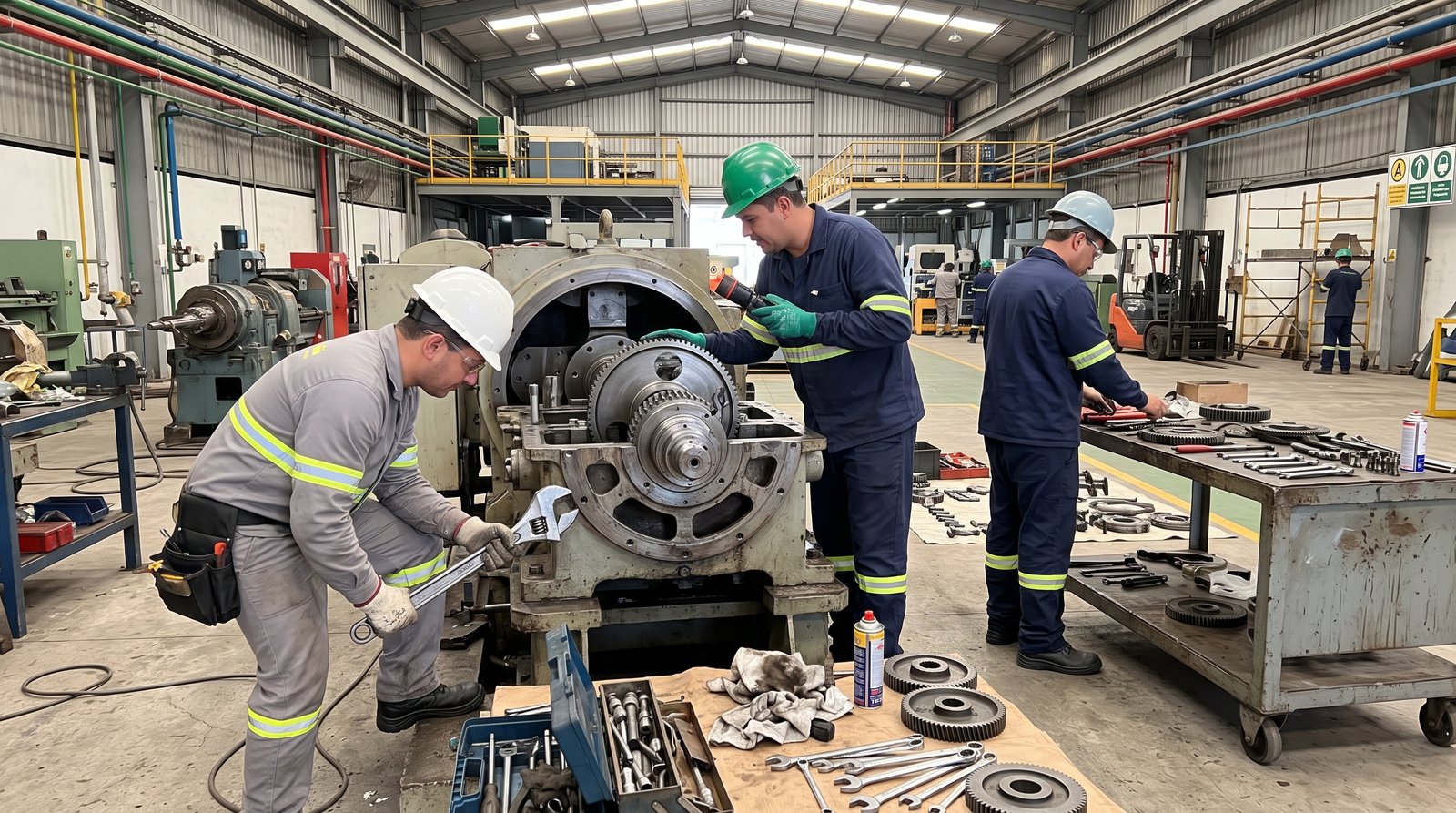 Manutenção Industrial Preventiva e Corretiva