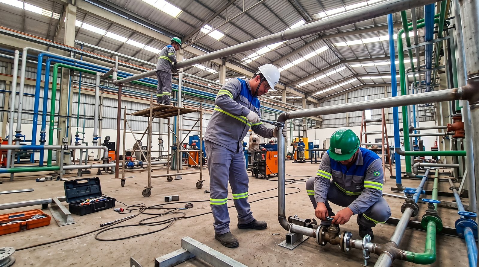 Tubulações Piping - Redes de Utilidades e Fluidos